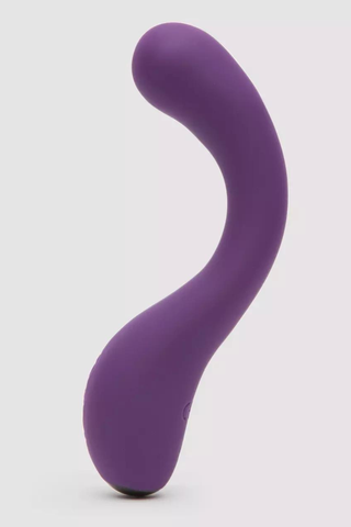 purple curved g spot vibrator