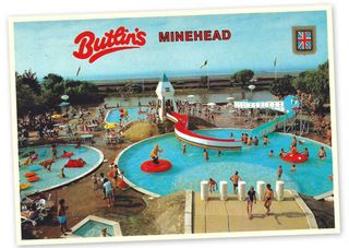 Butlins postcard