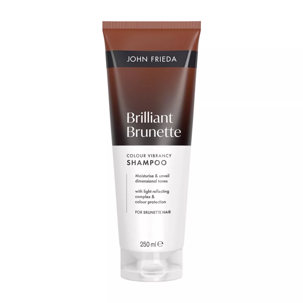 John Frieda Brilliant Brunette Colour Vibrancy Shampoo 250ml