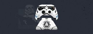 The Stormtrooper Xbox controller