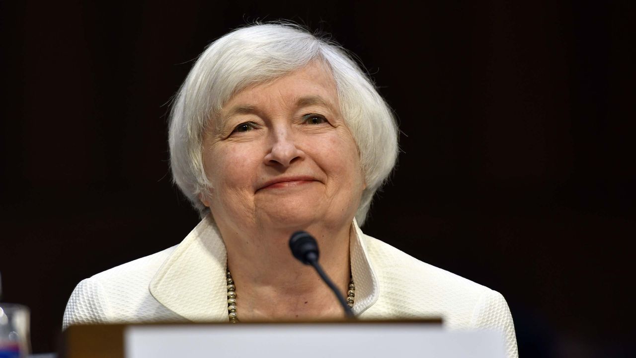 Former U.S. Federal Reserve Chair Janet Yellen