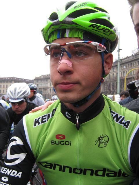 Race favourite Peter Sagan looks focused ahead of Milan-San Remo