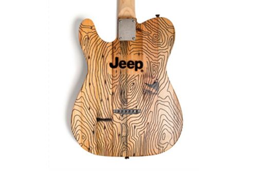 Wallace Detroit Guitars Jeep guitar
