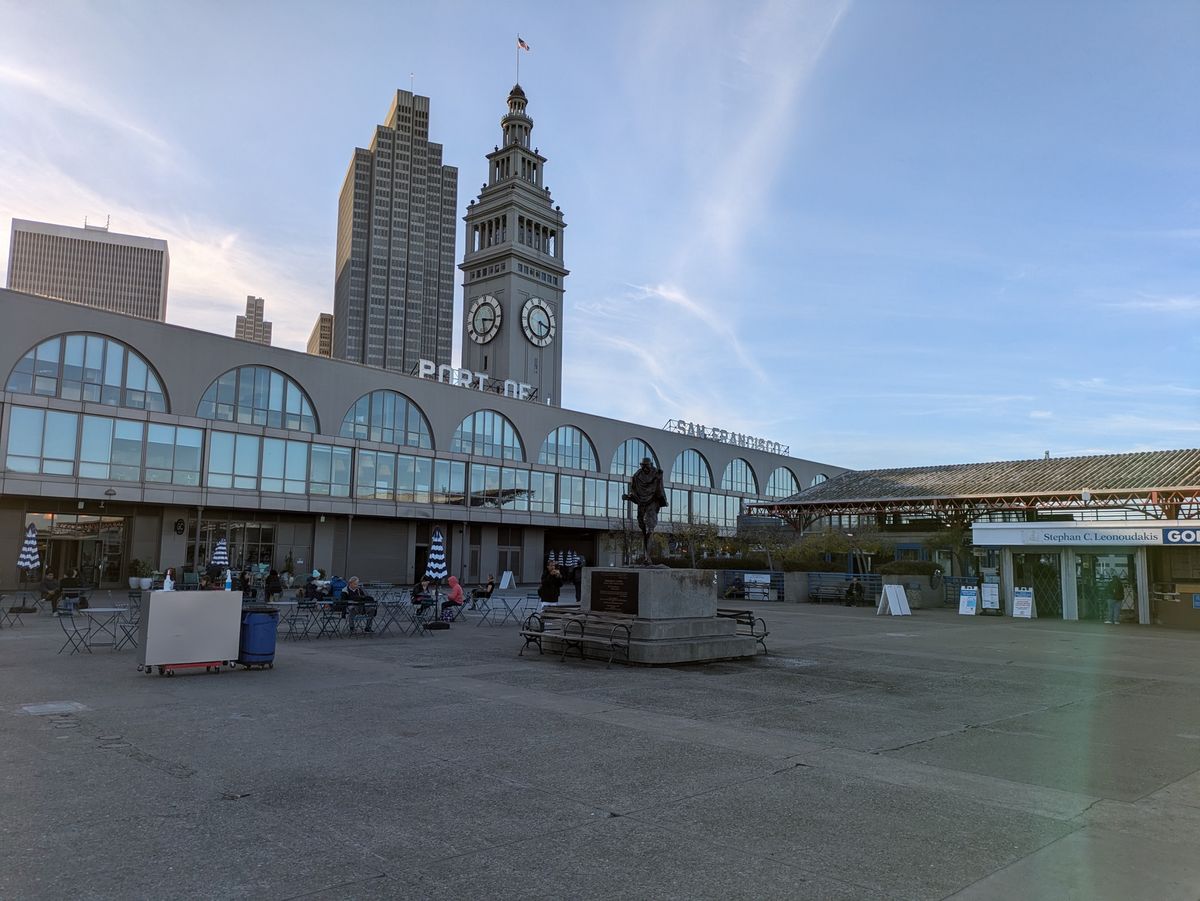 San Francisco Ferry Building shot by Pixel 8a