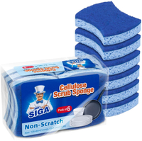 Mr. SIGA Non-scratch Cellulose Scrub Sponge 12-Pack : was £16.99, now £9.99 at Amazon