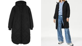 M&S Recycled Thermowarmth™ Puffer Coat