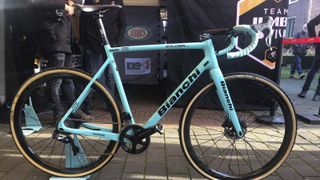 A closer look at Wout van Aert's all-new Bianchi 'cross bike - Gallery