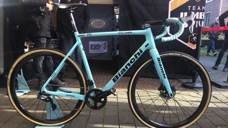Wout Van Aert's Bianchi Zolder Pro