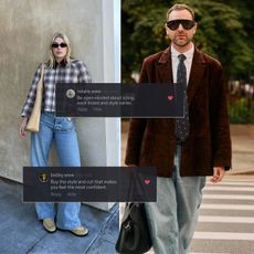 who what wear editors wearing jeans