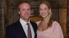 Thomas Kingston and Lady Gabriella Windsor attend the private view for "Gabrielle Chanel. Fashion Manifesto" at the Victoria & Albert Museum on September 13, 2023