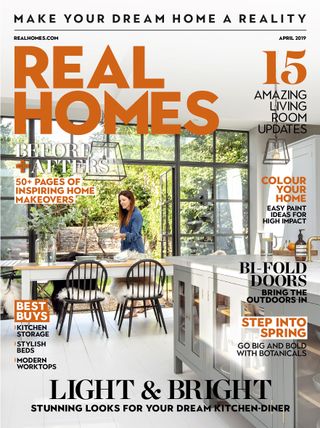 NEW version of April cover of Real Homes