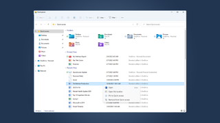 Actualización del Explorador de archivos de Windows 11 en Sun Valley 2