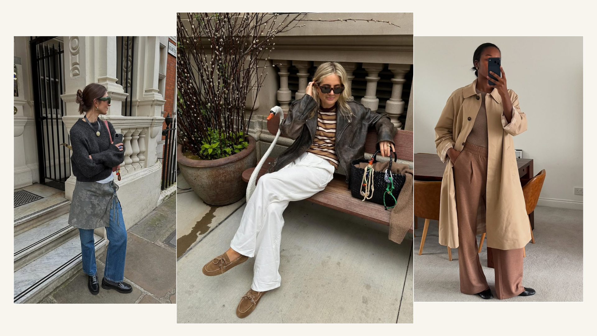 London it girl transitional staples hero
