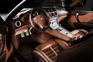 Veloce12 interior by Touring Superleggera