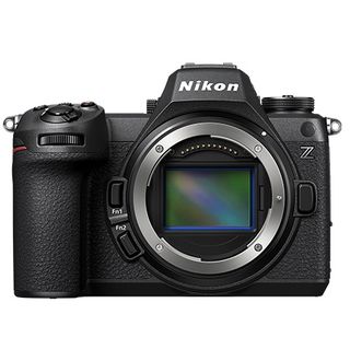 Nikon Z6 III camera on a white background