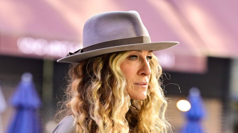 Sarah Jessica Parker as Carrie in And Just Like That in September 2021