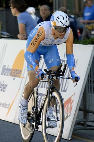 Garmin's Christian Vande Velde wasn't at his best today, finishing way back in 114th.