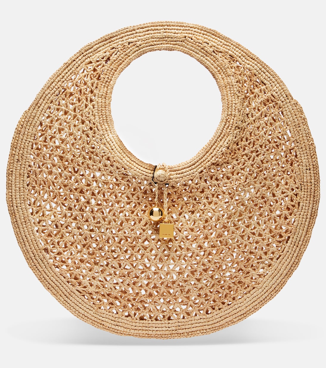 Spiaggia Raffia Tote Bag