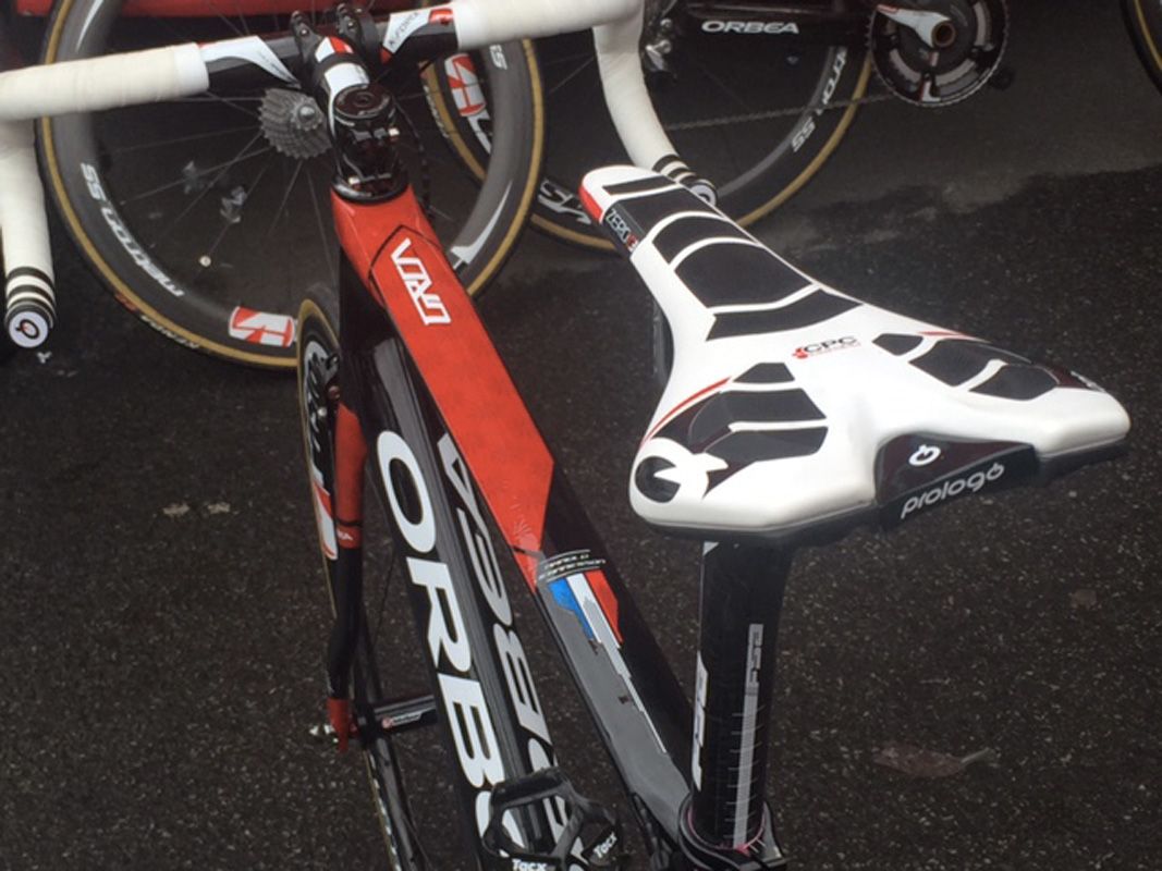 Cofidis are one of the teams trying out the new Airing CPC surfaced saddles