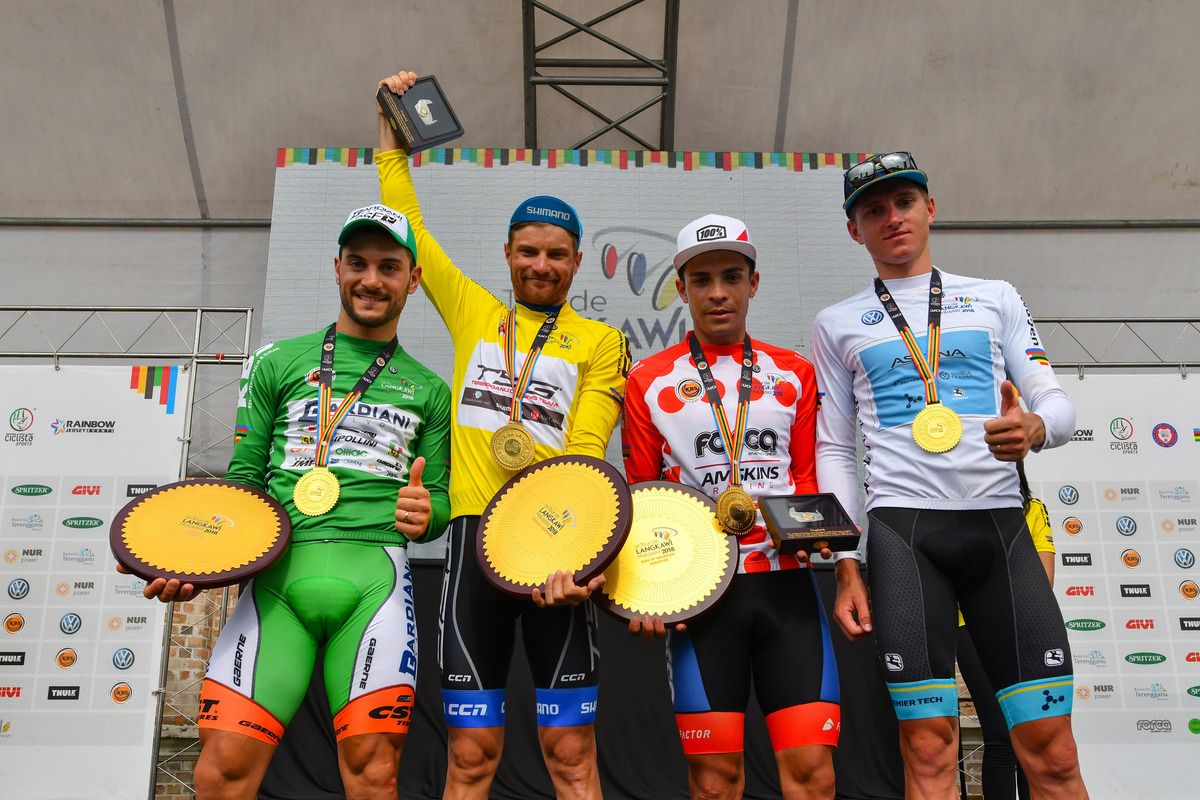 The 2018 Tour de Langkawi classification winners