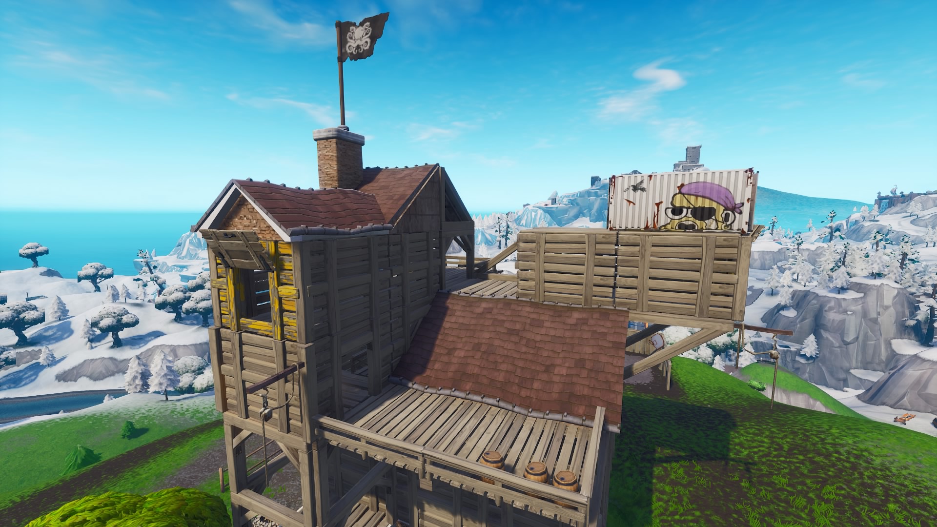 Fortnite Season 8 Pirate Camps Fortnite Pirate Camp Locations Where To Find Fortnite Pirate Camps For The Battle Pass And Buccaneer S Bounty Challenges Gamesradar