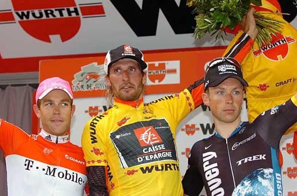 The final podium
