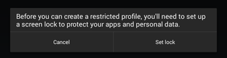 Restricted Profile