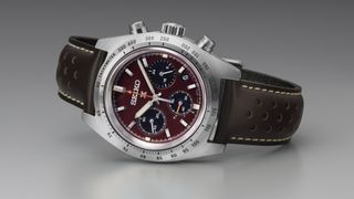 Seiko Prospex Speedtimer European exclusive in factory red