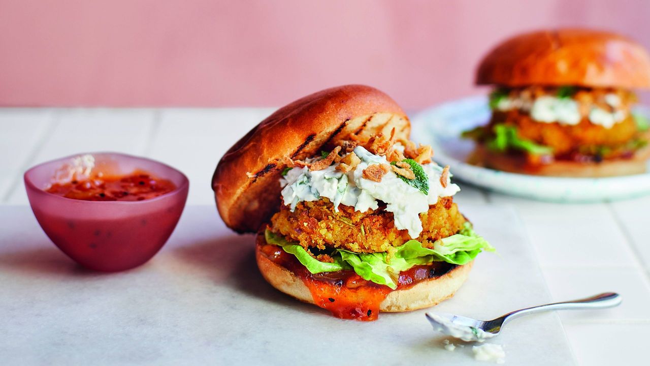 Chickpea burgers