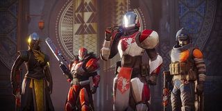 A group of Guardians in Destiny 2