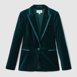 Reiss Velvet Suit Blazer