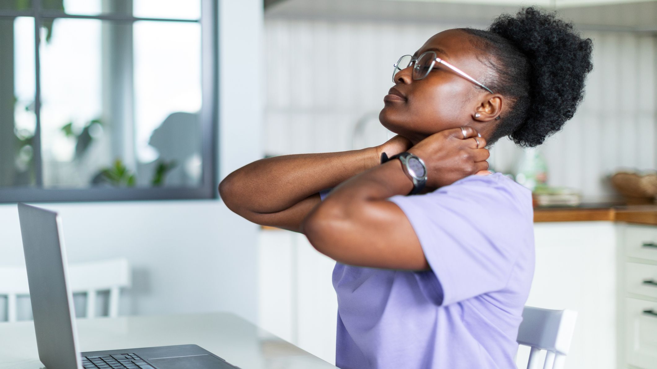 Doing these three exercises daily can help stabilize your shoulders and prevent neck pain, according to a doctor of physical therapy