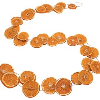 Orange Slice Christmas Tree Garland