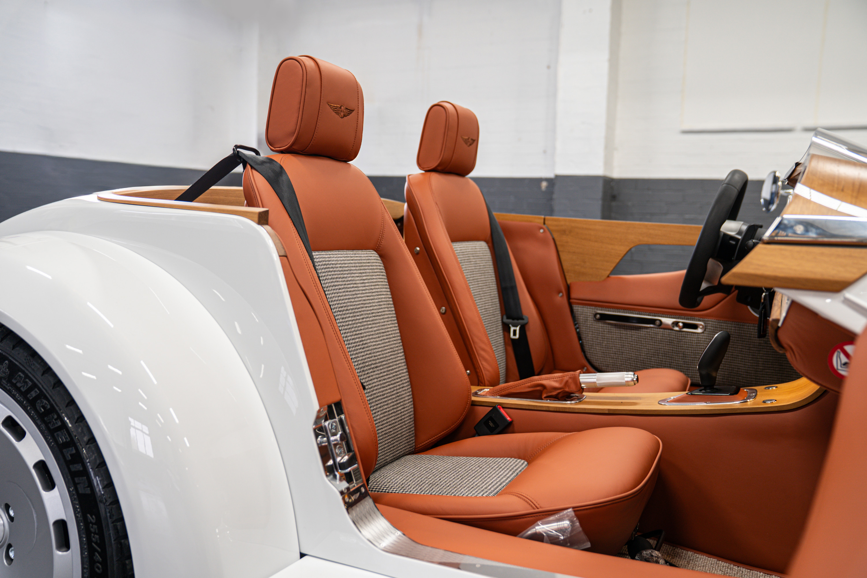 The Morgan Midsummer being hand built in Malvern