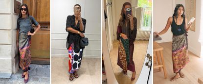 Dries Van Noten Wrap Skirts