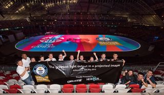 Christie & Hexogon Break Guinness World Record