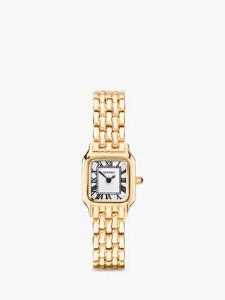 Sekonda Reloj con correa de pulsera octogonal para mujer