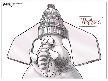 Political cartoon U.S. Republicans