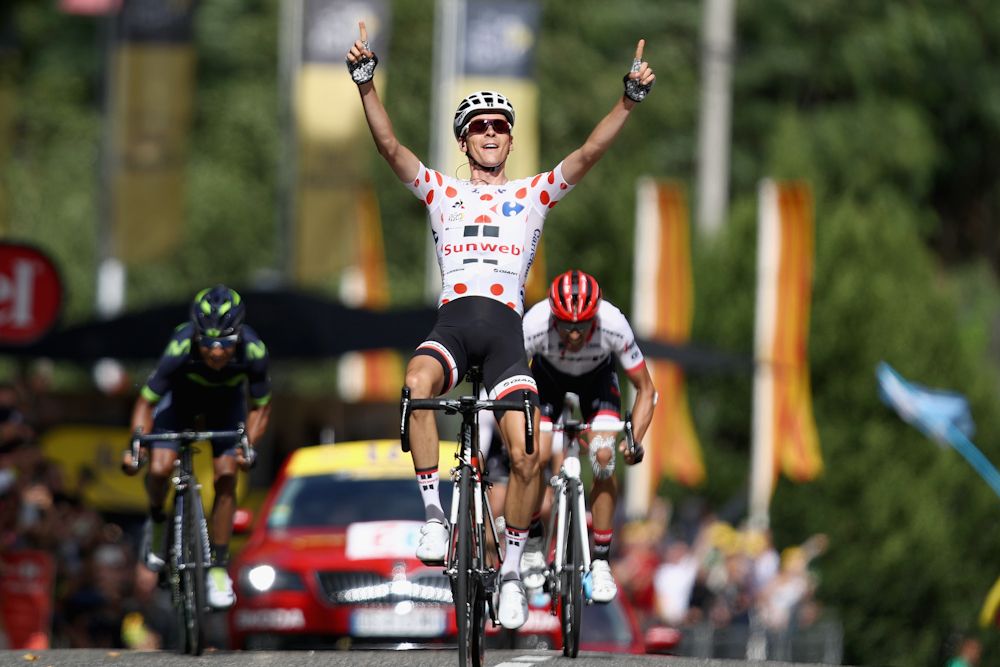 Warren Barguil wins stage 13 at the Tour de France
