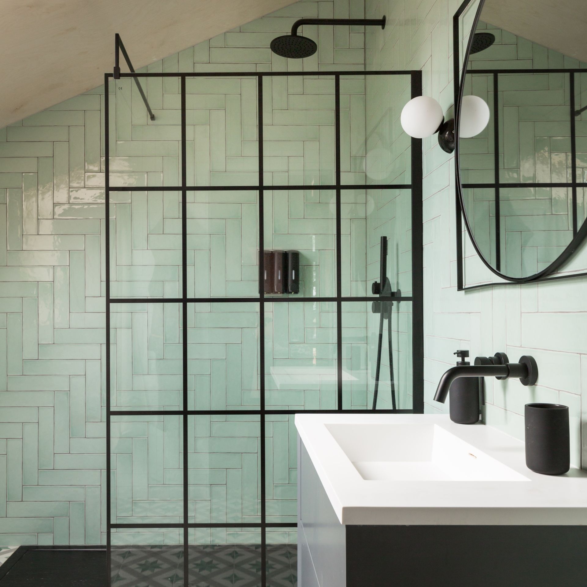 Green tile bathrooms are trending - how to embrace the style | Ideal Home