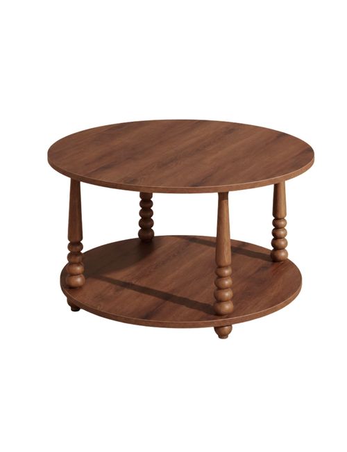 2-Tier Round Coffee Table