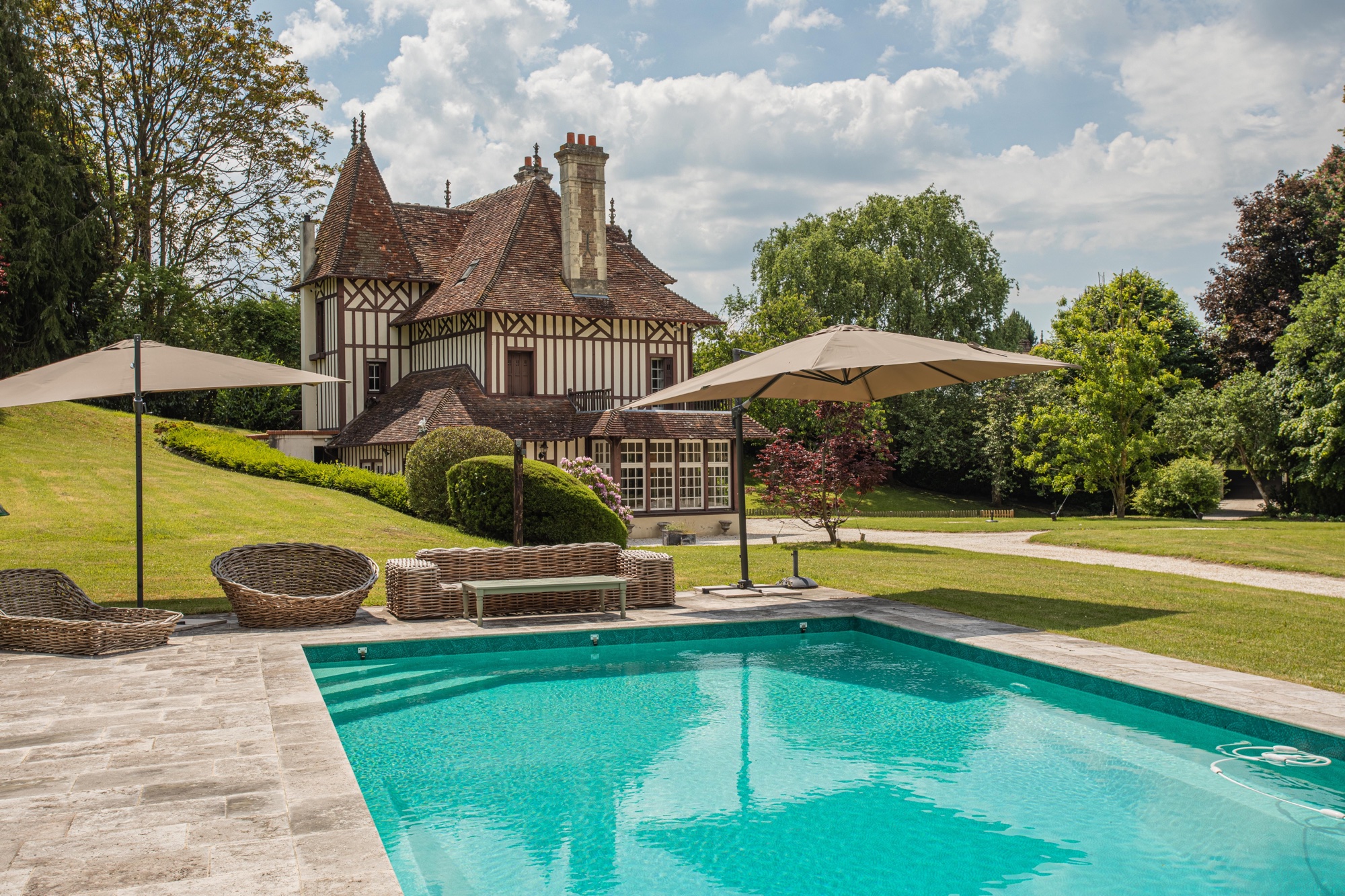 chateau in Deauville France