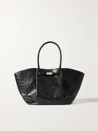 + Net Sustain New York Croc-Effect Leather Tote