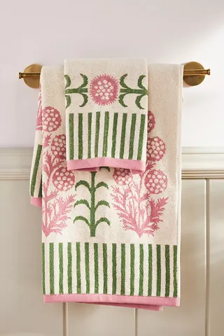 Ellen Merchant Cottage Bath Towel Collection