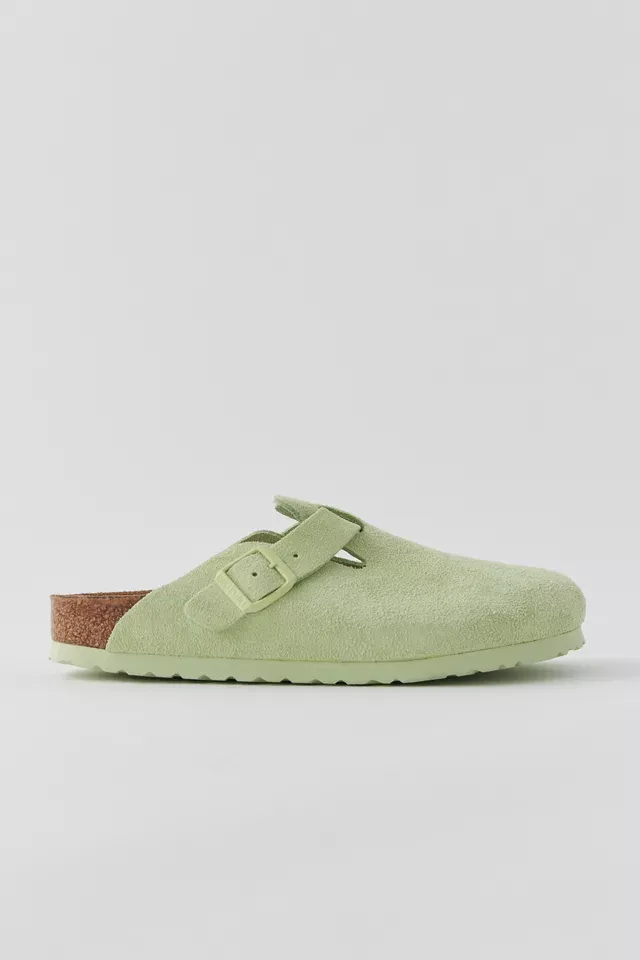 Birkenstock Boston Soft Footbed Suede Clog