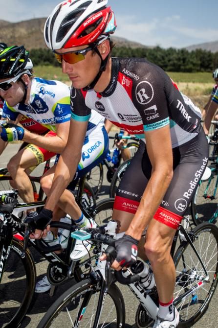Andy Schleck (Radioshack) was content to sit in the group after being in yesterday's long break.