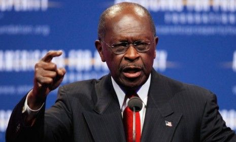 GOP presidential hopeful Herman Cain says Sharon Bialek, who accused him of inappropriate sexual conduct, is a liar, and insists that anyone else who accuses him is a liar as well.