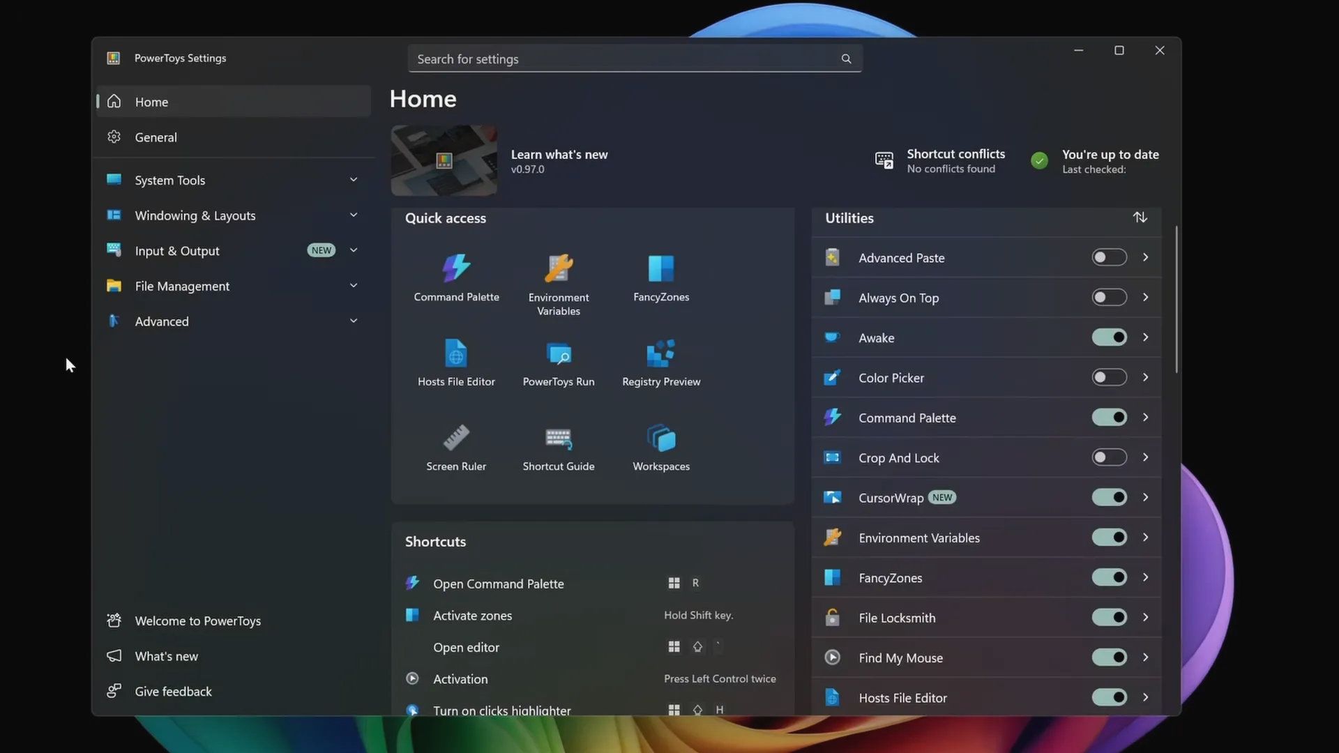  If you're tired of fighting with your mouse cursor across acres of multi-monitor screen space, Microsoft's latest PowerToys update has it all wrapped up for you 