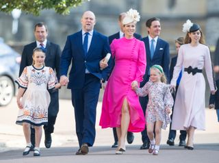 Zara Tindall and her family were on hand to support her uncle, the King