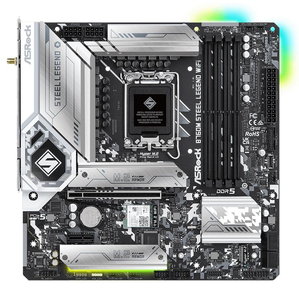 ASRock B760M Steel Legend Wi-Fi Review: Small Size, Low Price, Big